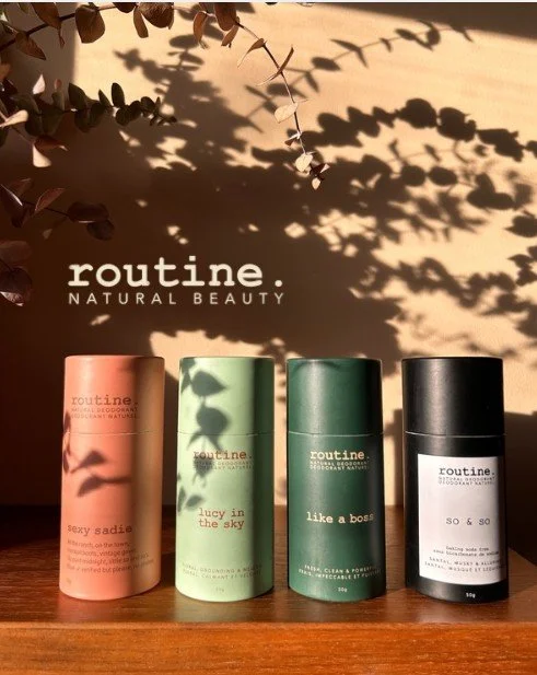 routine deodorant sticks