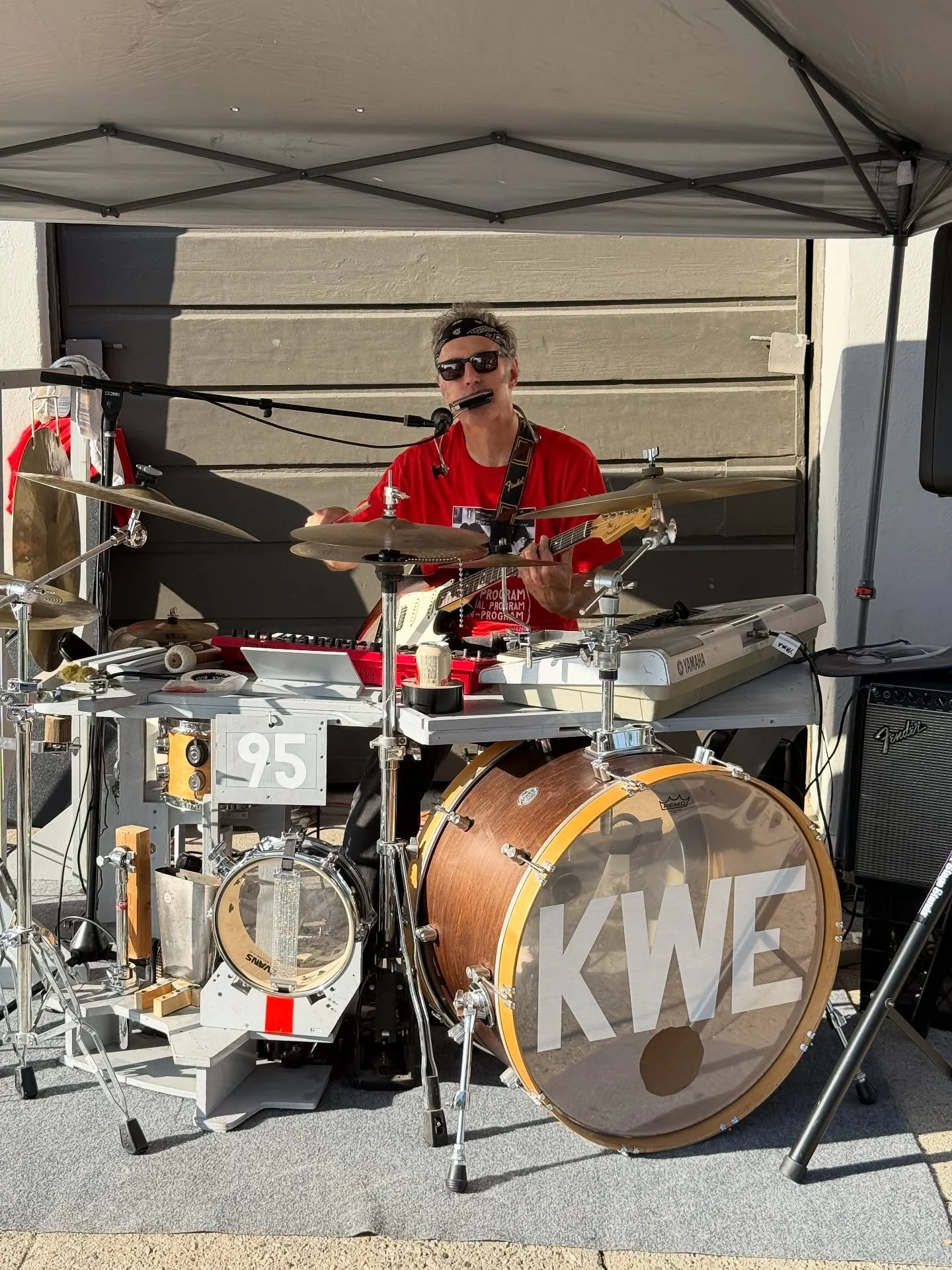 What a great afternoon, the Keith Walsh Experience and show @malvoyante !