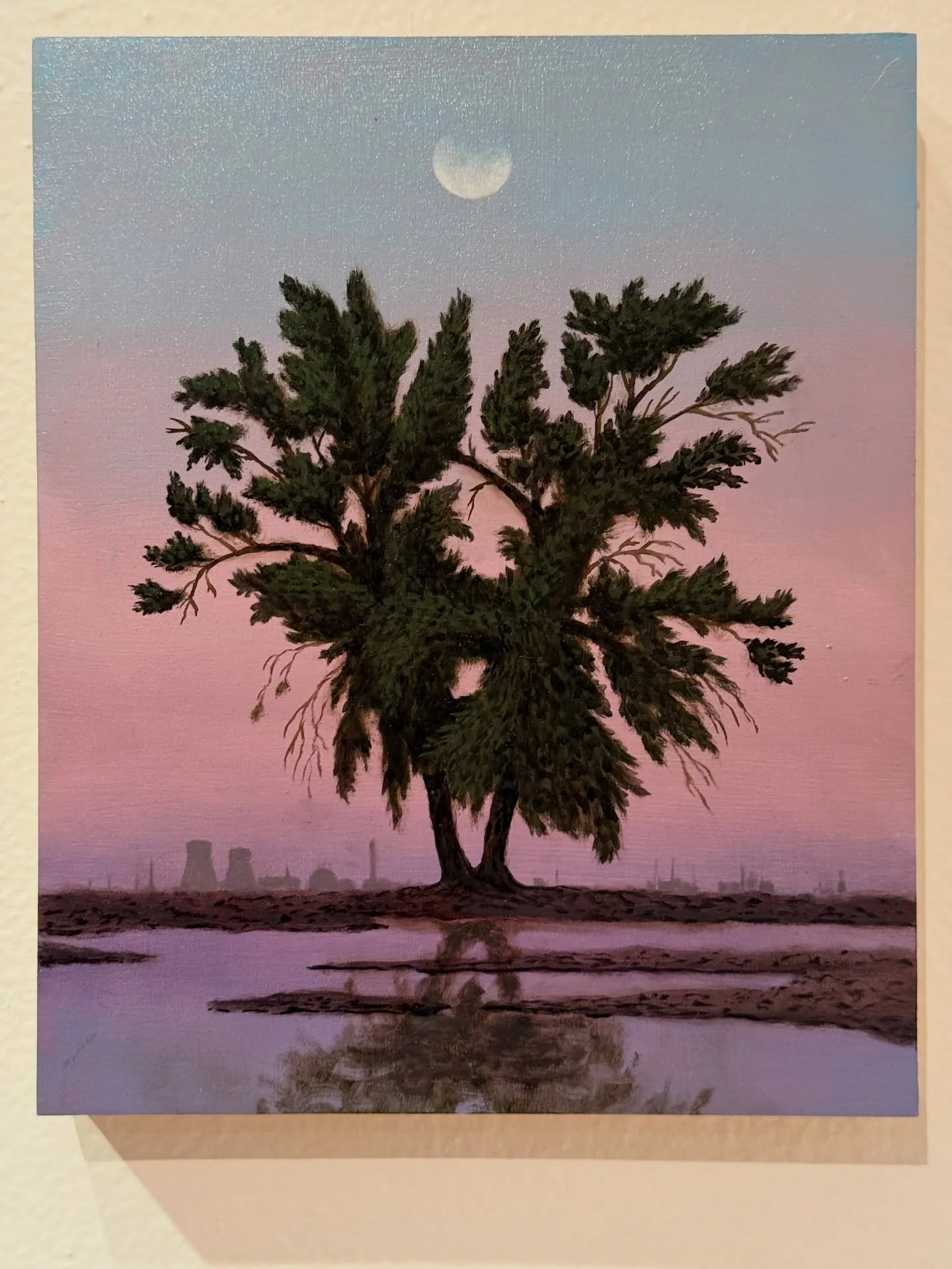 @jamiefadams is in a great group show @launch_la in the history-full 170 S La Brea building. Immaculate paintings with only a touch o&rsquo; the apocalypse