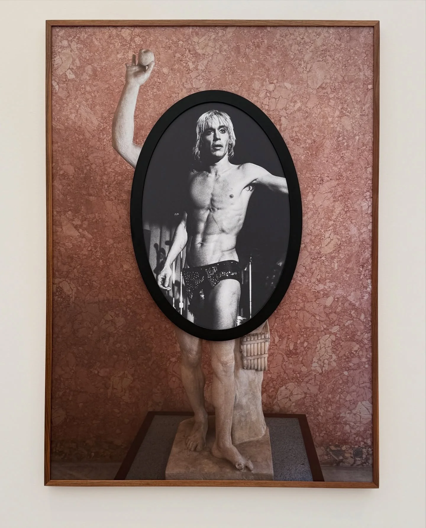 What a happy surprise to find at Frieze, with @toddgrayla  and Iggy