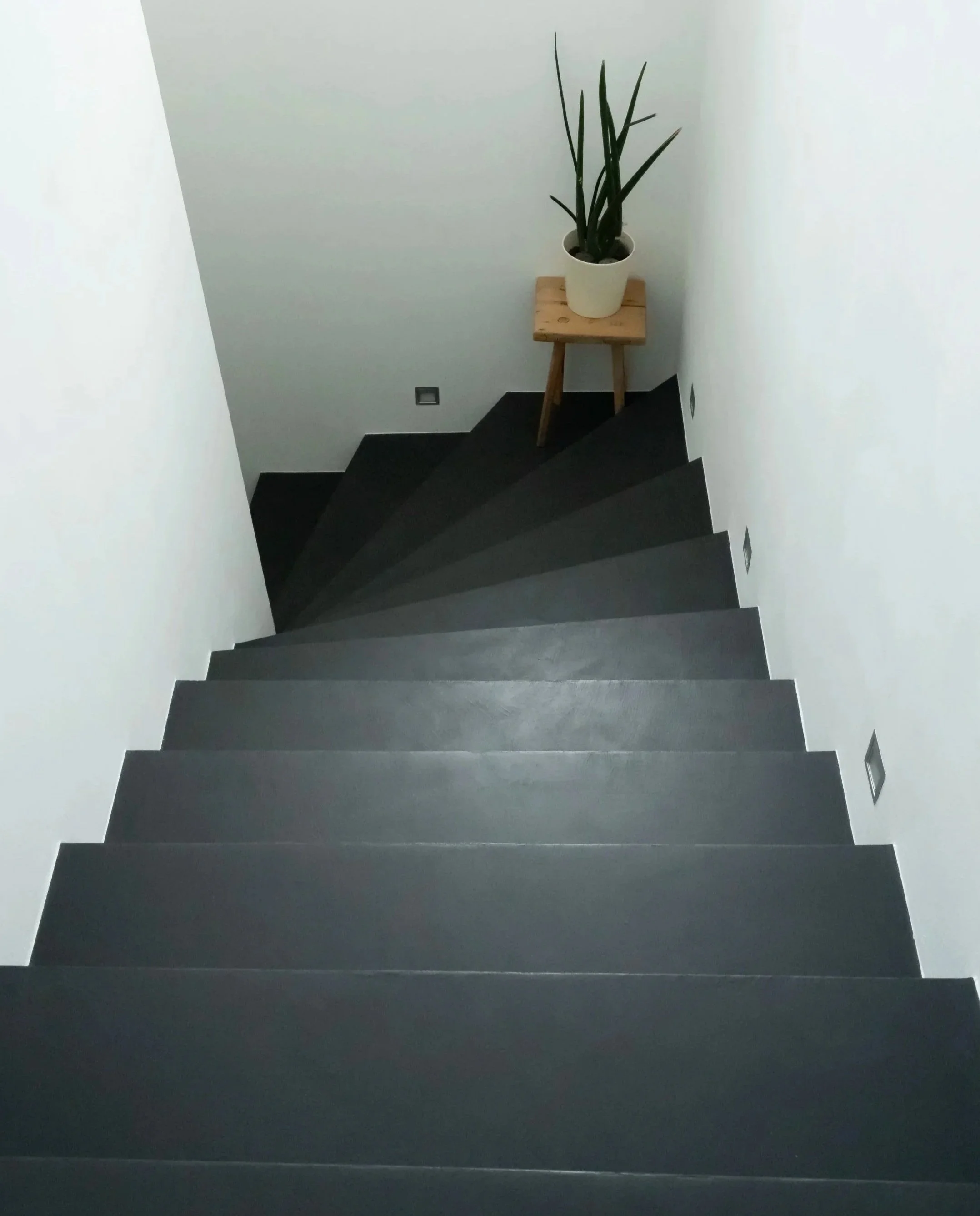 Treppe fugenlos