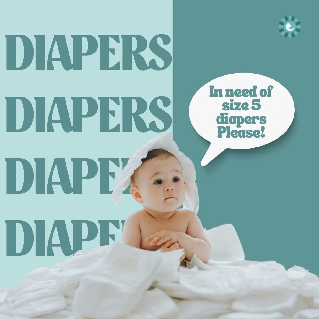 Birth Choice is in need of size 5 diapers for our center! Help us be able to provide these diaper needs for the women and babies we serve.
If you would like to donate, please drop off at our office location: 
365 S Rancho Santa Fe Rd. Suite 201, San