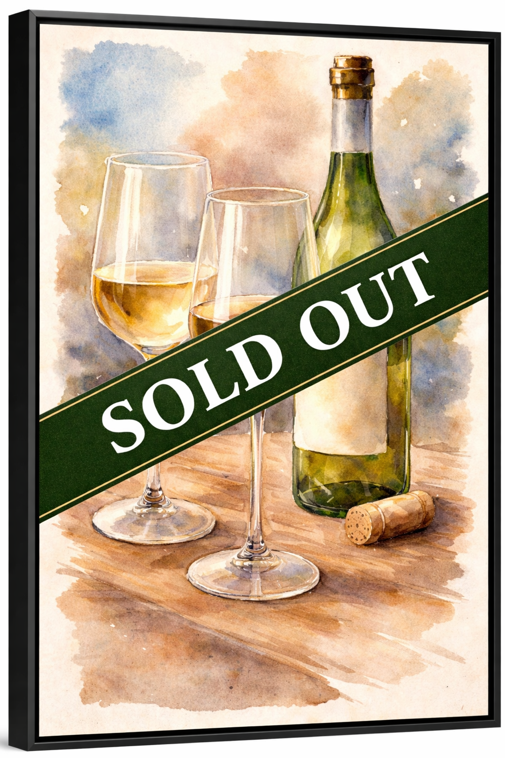 Wine + Watercolor Class 