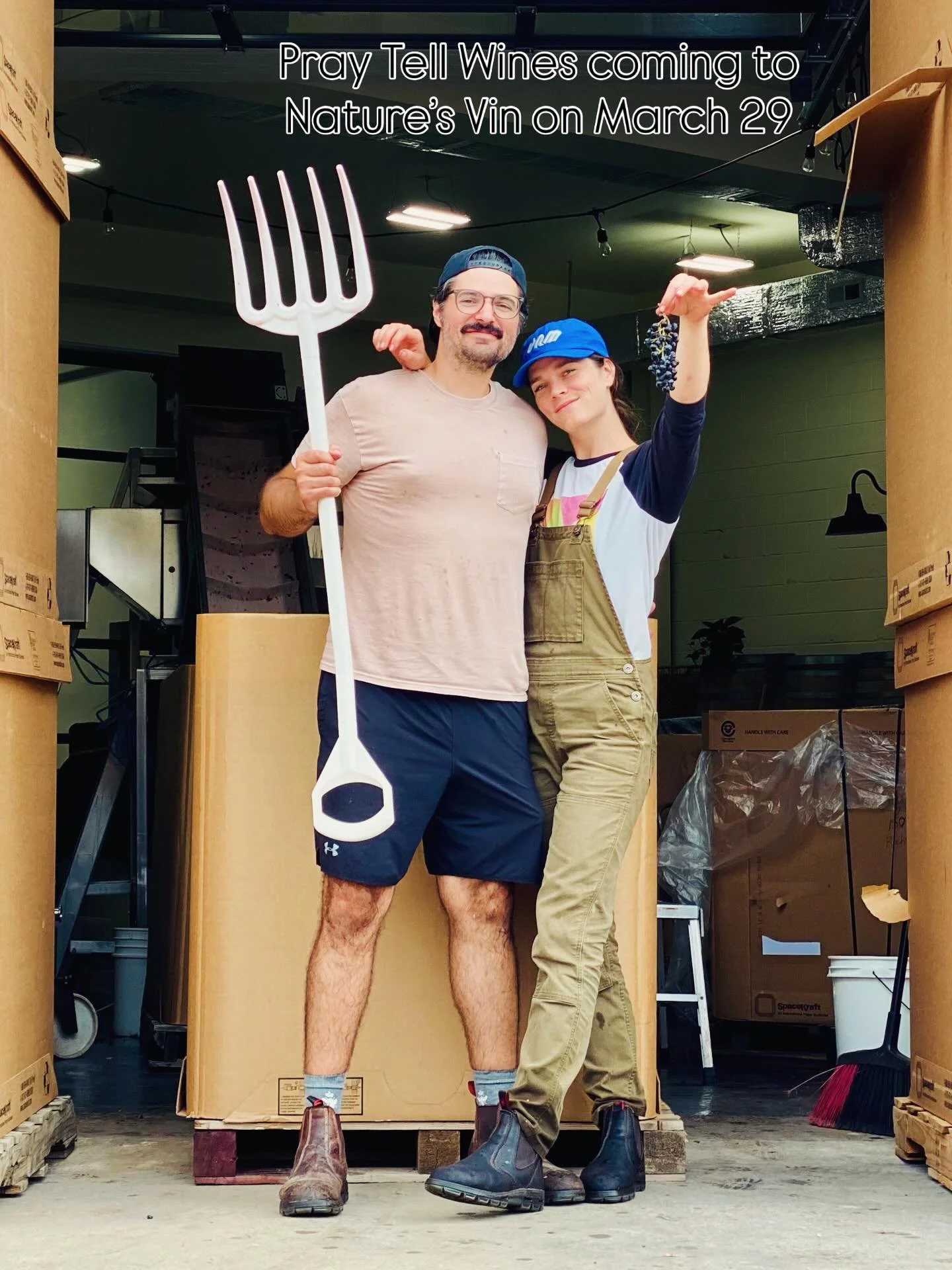 📣 Get ready, Main Line! In just 2 weeks, our &lsquo;Meet the Maker&rsquo; series will feature Philly&rsquo;s very own Pray Tell Wines for a pop up tasting room @naturesvin on Sunday, March 29th from 1-4pm. Head on over to link in bio to book your sp