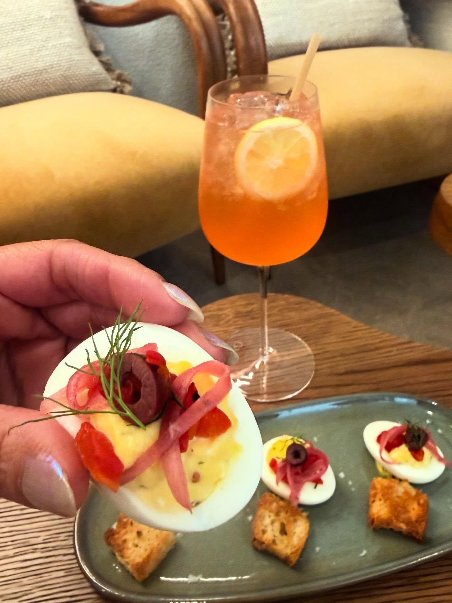 Our Deviled Eggs Wear Prada 👠🥚🤤