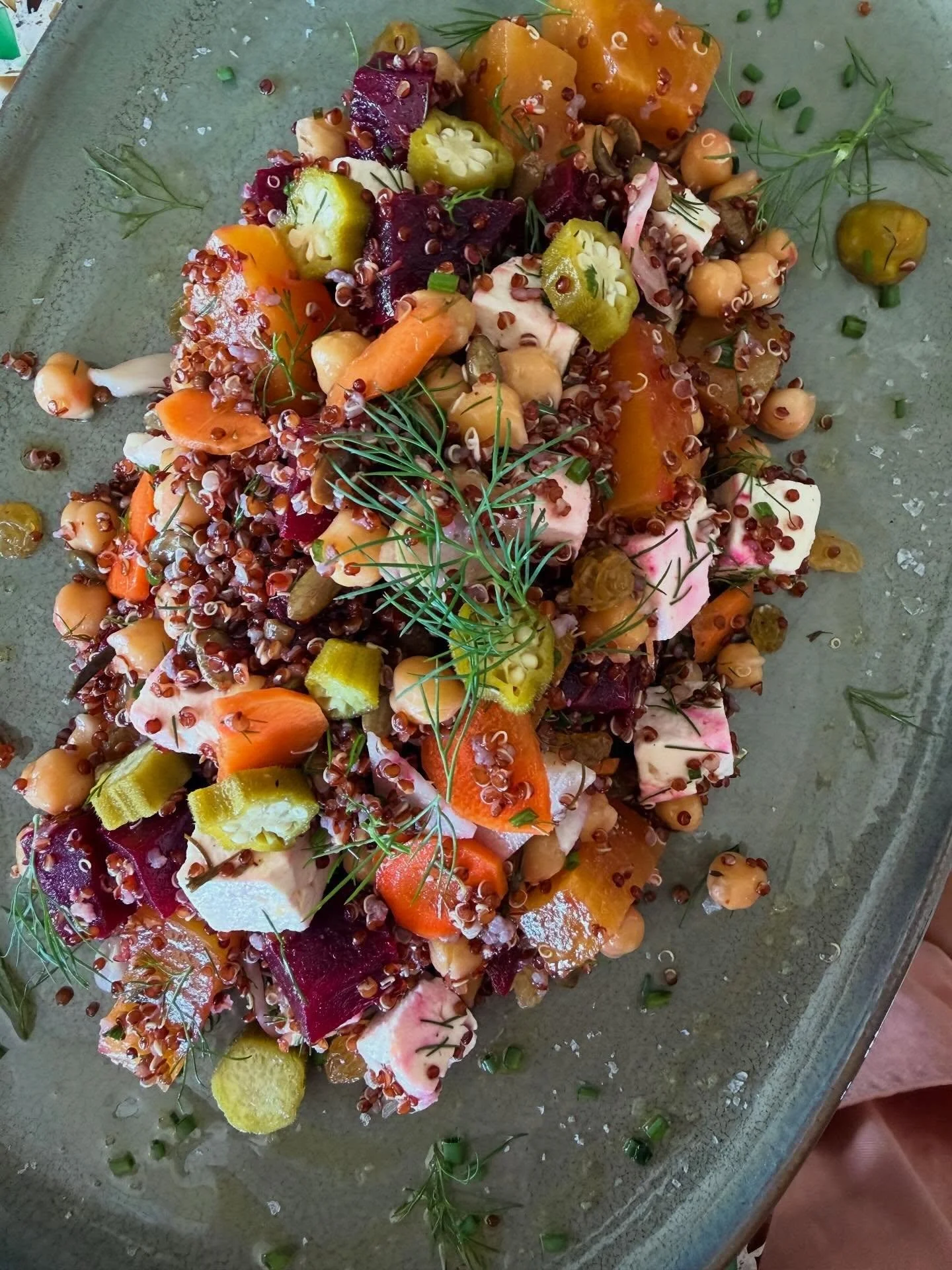 You gotta try our &lsquo;Beet It&rsquo; grain salad 🤤