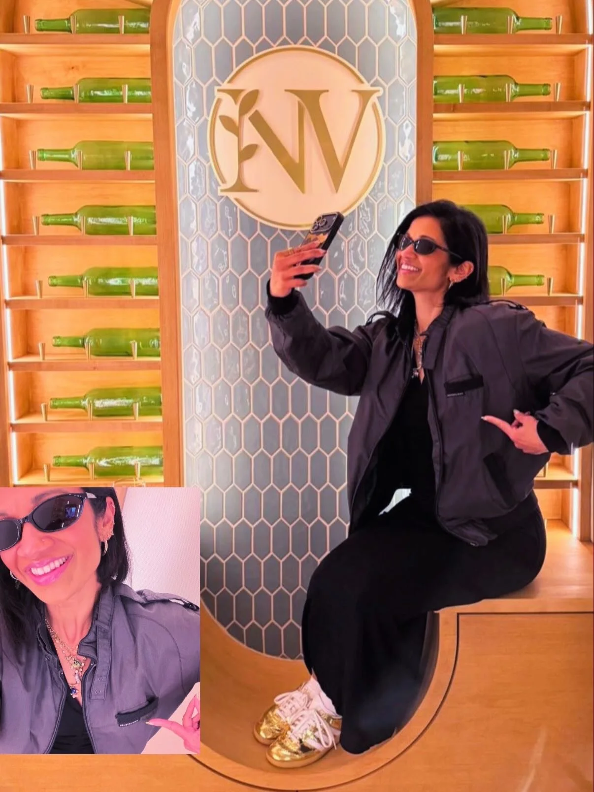 We&rsquo;d tell you, but the FOMO would be too much. ✨💅📸 #membersonly #staytuned 🍷