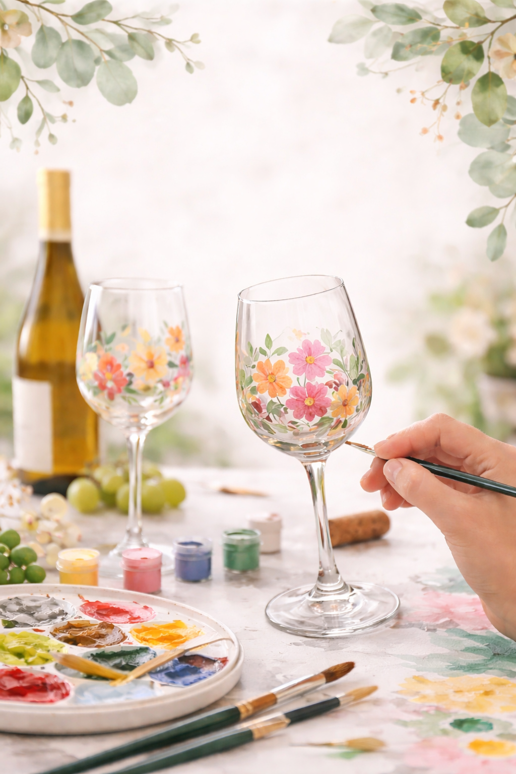 Wine Glass Painting Party