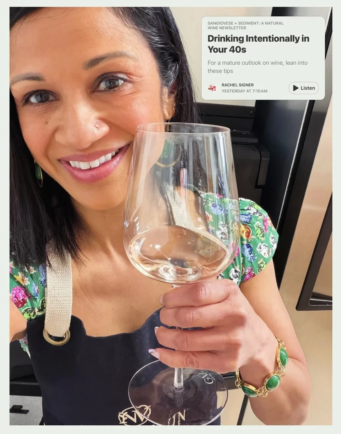 Spotting our favorites in the wild! 🌟 Massive thank you to @rachsig for featuring @ragini13 and @naturesvin in her latest substack write-up! 📝🥂We are forever in our &ldquo;championing incredible women&rdquo; era. If you aren&rsquo;t reading Rachel
