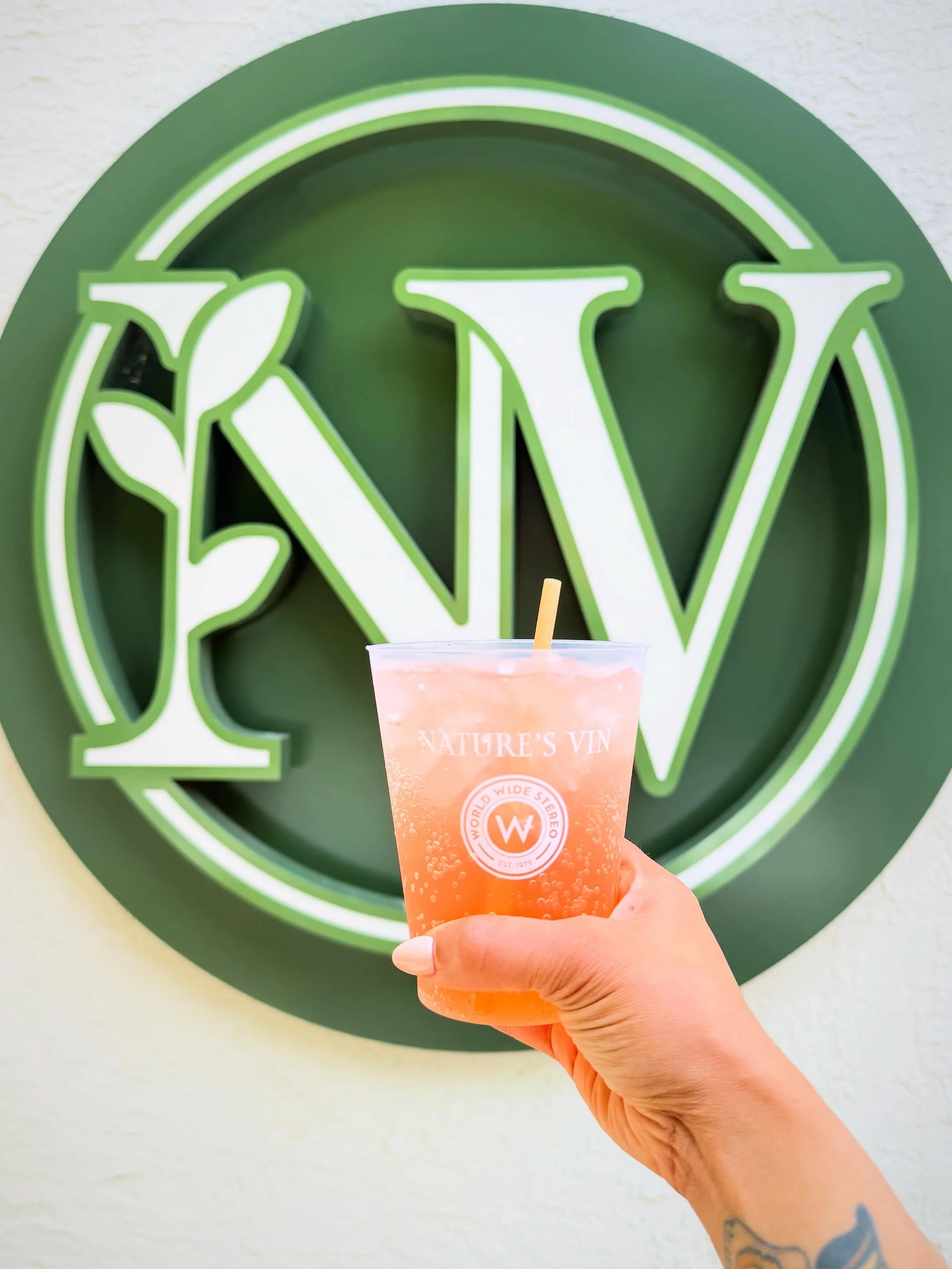 Sound up, spritz on! 🔊✨@naturesvin is teaming up with @worldwidestereo at the Wayne Music Festival this Saturday! Come find the tent with the absolute best beats 🎶, best vibes 😎, and best drink🍹. Let&rsquo;s celebrate summer right! ☀️