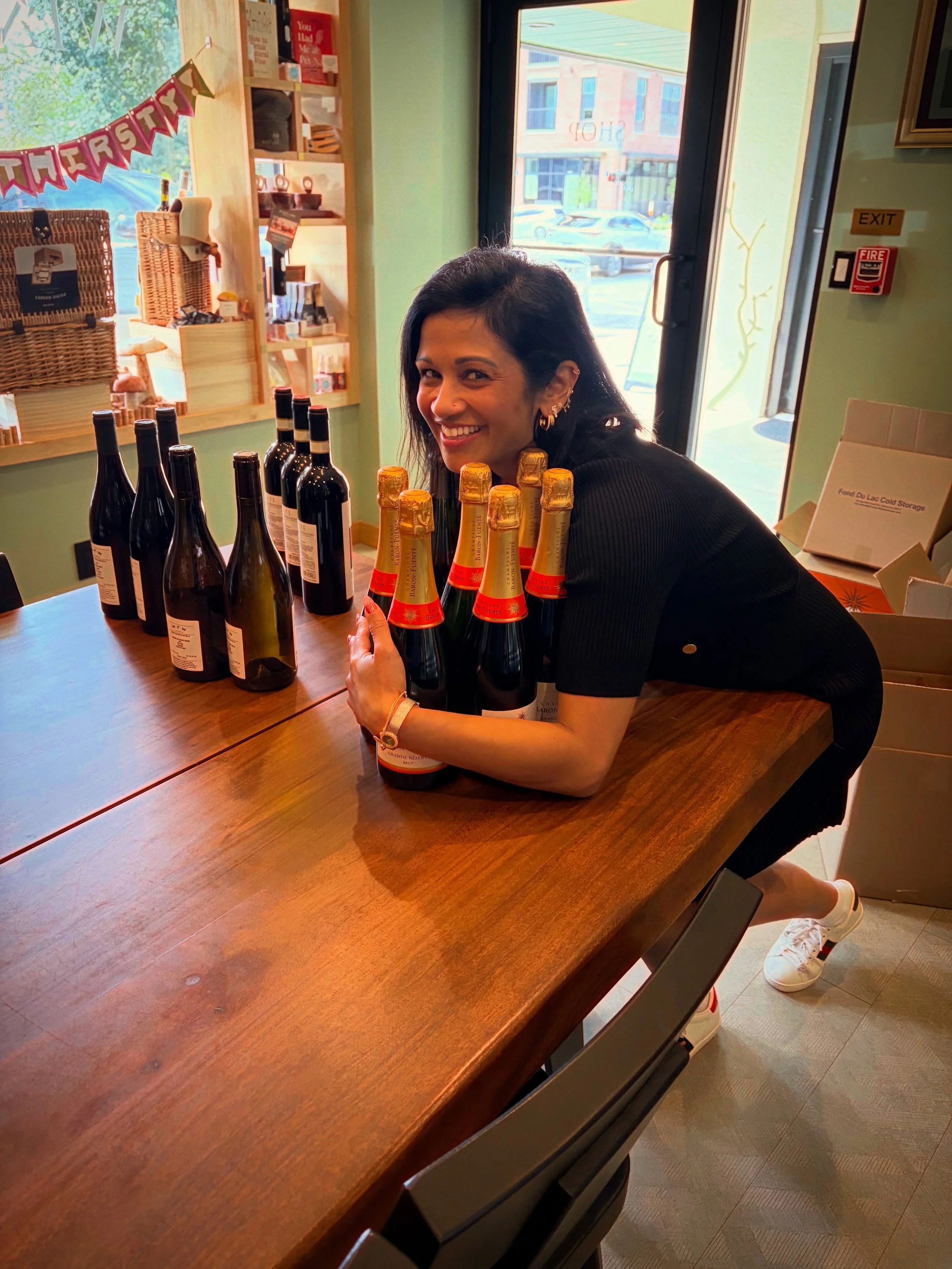 It&rsquo;s Saturday! And more Grower Champagne has arrived. 🥳 @ragini13 happy. @elovenworth did good.✨🍾🥂