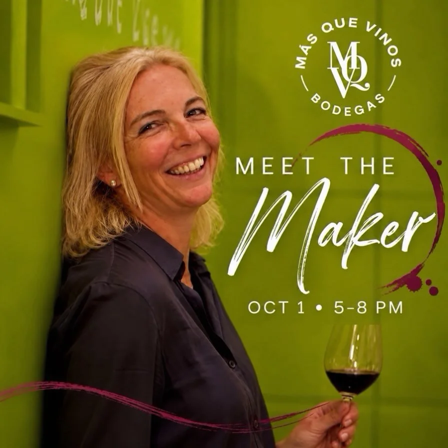We&rsquo;re excited to feature Alexandra Schmedes, co-founder of M&aacute;s Que Vinos, on Oct 1 at @naturesvin. Alexandra is shaping the future of Spanish wine by working with organically farmed old vines, indigenous grapes, and a minimal-interventio