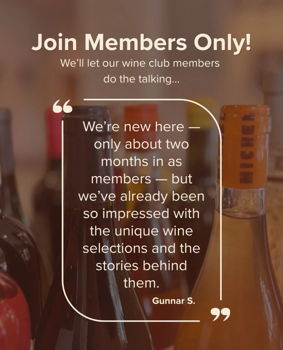 Don&rsquo;t just take our word for it. Hear it from the people who know good wine when they taste it. 😉🍷 Ready to join the club? 🥂 Click the 🔗 in bio to learn more!

#wineclub #membersonly #womeninwine #naturalwine