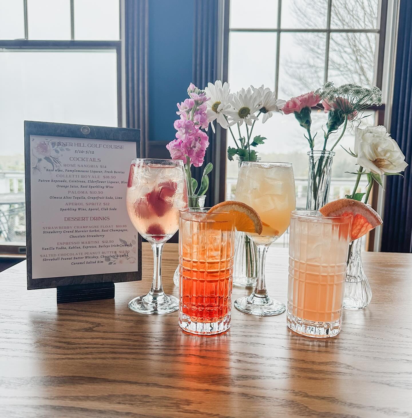🌺🌹🌸 We&rsquo;re kicking off Mother&rsquo;s Day Weekend with our favorite parts of every meal - Drinks and Dessert! 🍰🍷

Come join us for craft cocktails, delicious entrees and decedent desserts.

Spots are filling up this weekend so if you wanted