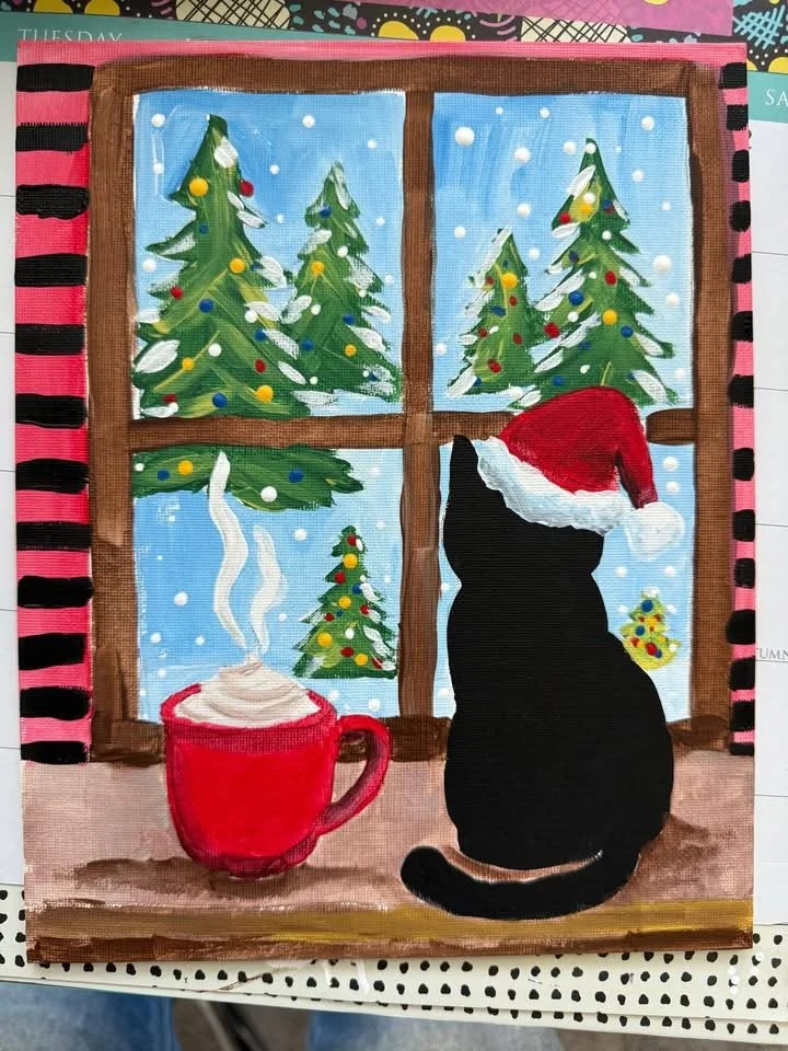 Winter Window (cat)