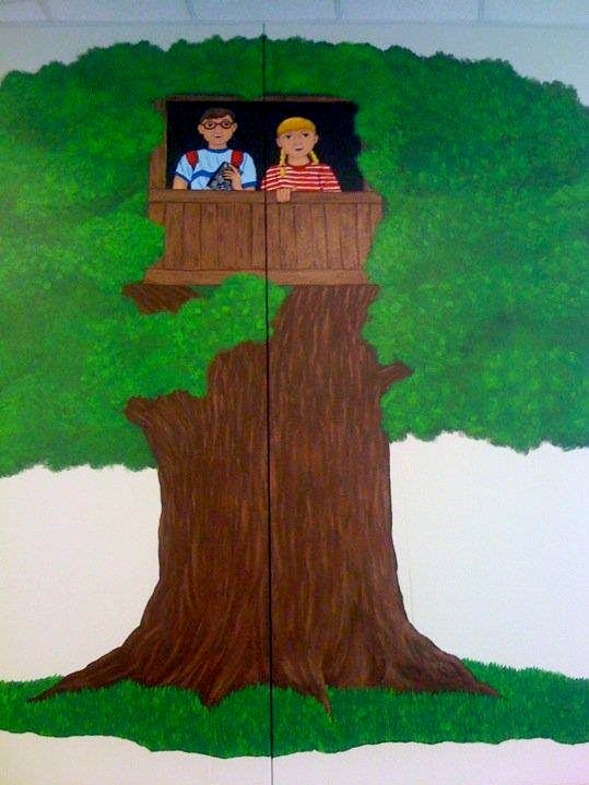 Client: Riojas Elementary School
Project: Library Mural