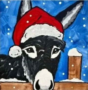 Christmas Donkey