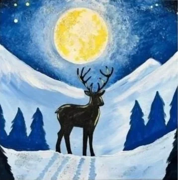 Moonlight Deer