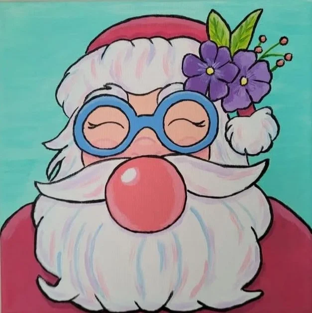 Bubblegum Santa