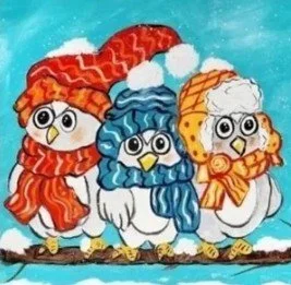 Winter Owls