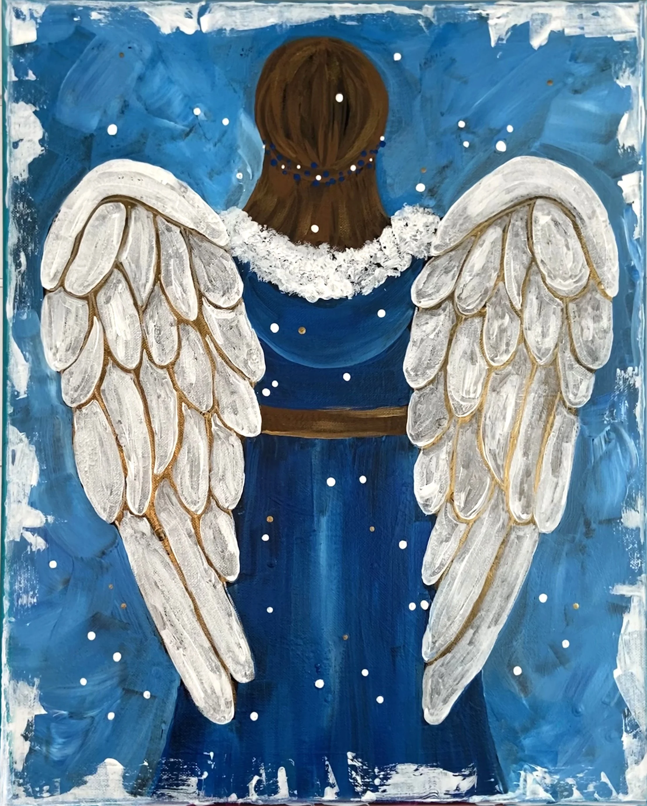 Winter Angel (blue)