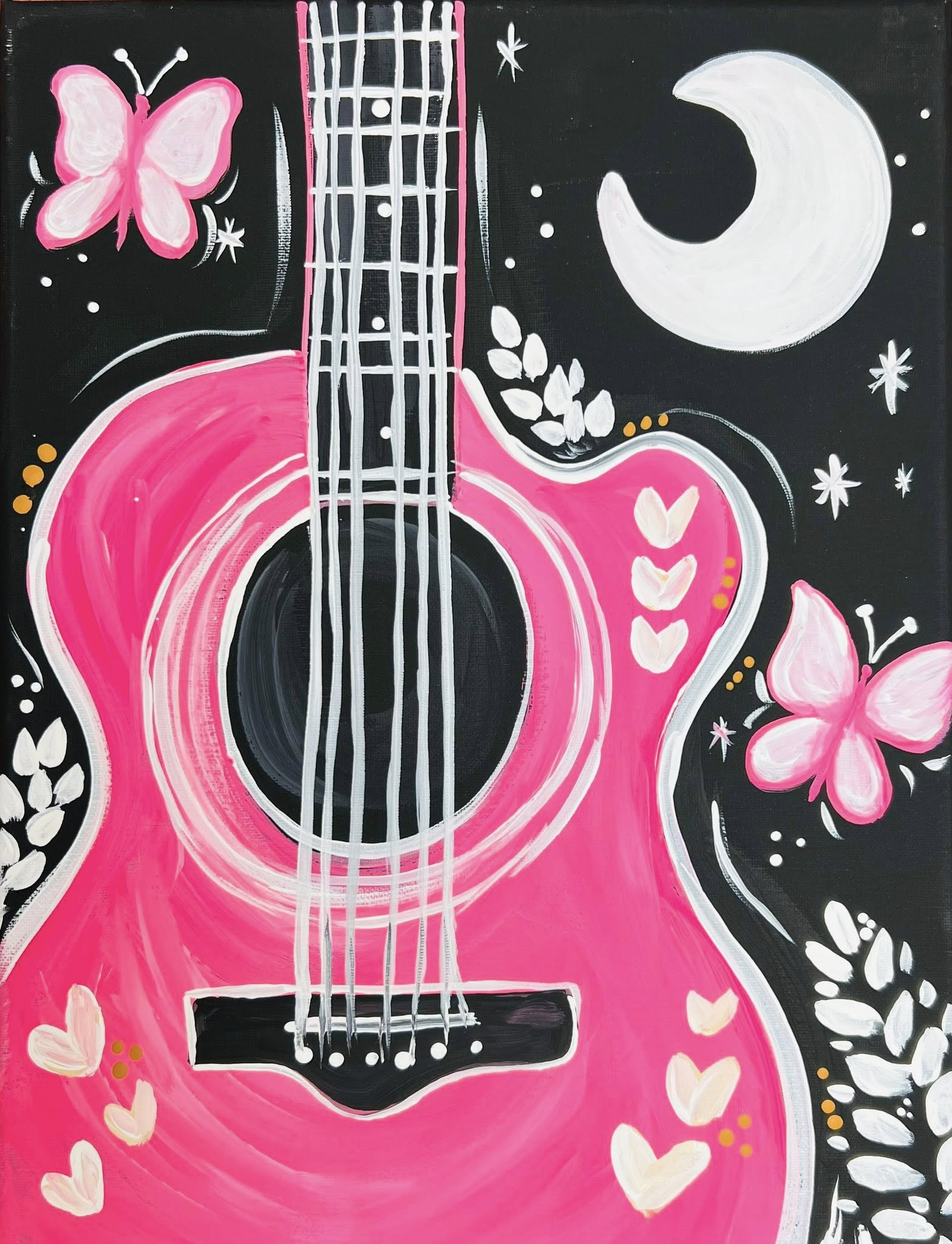 Guitar-Pink