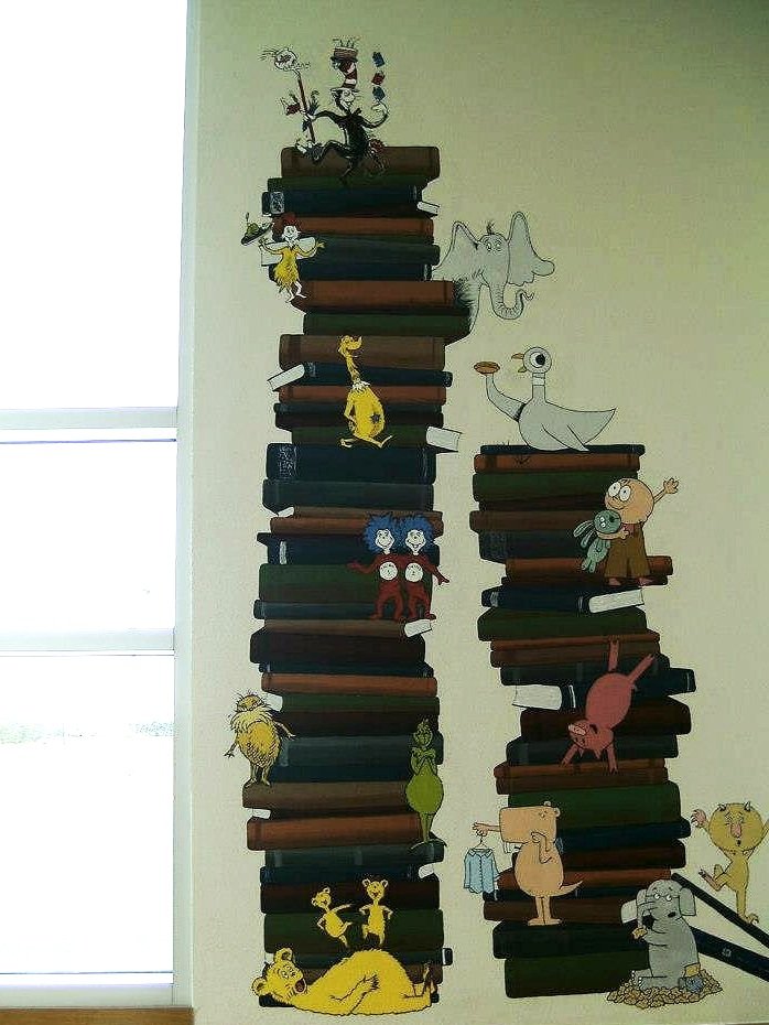 Client: Riojas Elementary School
Project: Library Mural