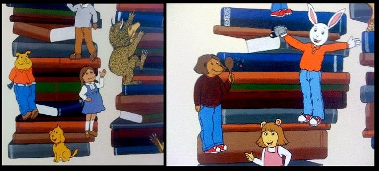 Client: Riojas Elementary School
Project: Library Mural