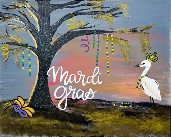 Mardi Gras Landscape