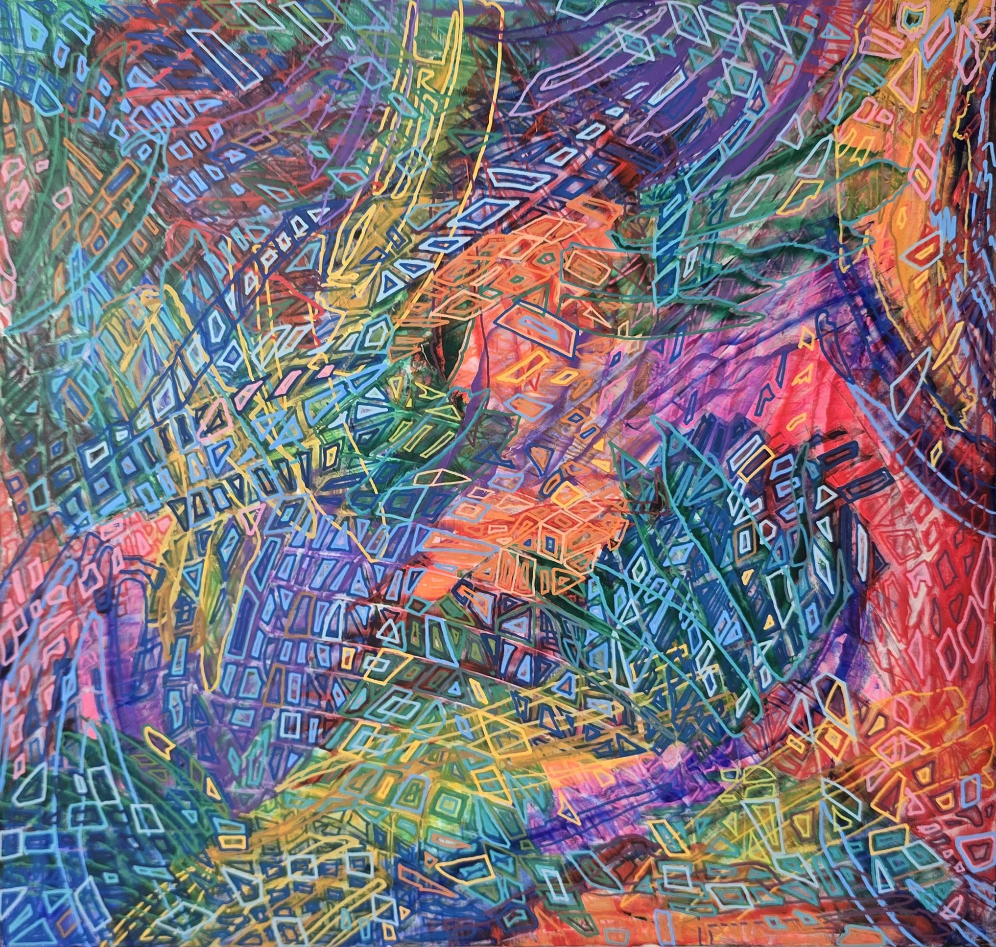 008 Peeling Paint Derivation 8 37x36cm.jpg