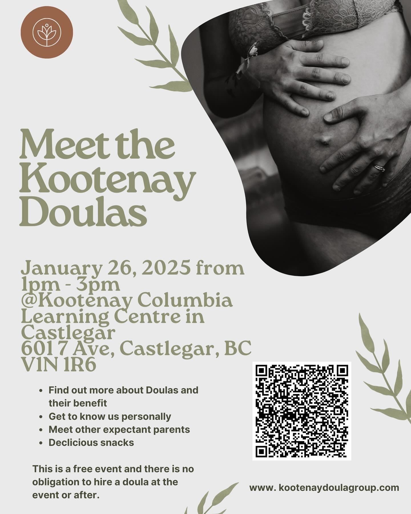 Lots of events in the works for the New Year. Whether your recently pregnant and looking for a doula or your a postpartum parent needing community and support we are planning events for everyone! Stay posted for a new exciting event planned with @koo
