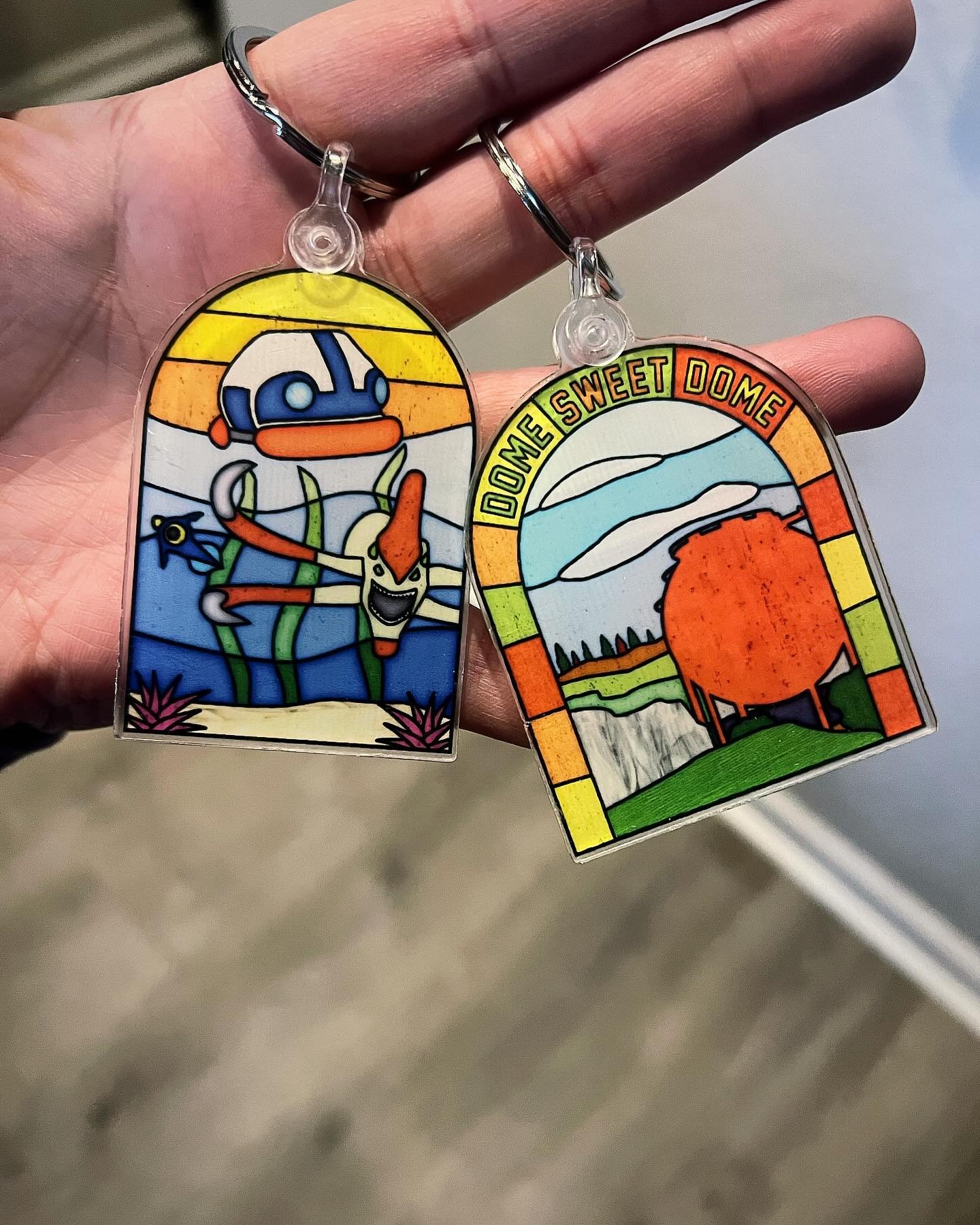 Just arrived! Decided to give @stickermule keychains a try for the stained glass designs and I love them! Will have them up for sale soon!
.
.
.
#survivalgames #subnautica #rustgame #rustgamers #subnauticafanart #subnauticaart #subnauticagame #rustga