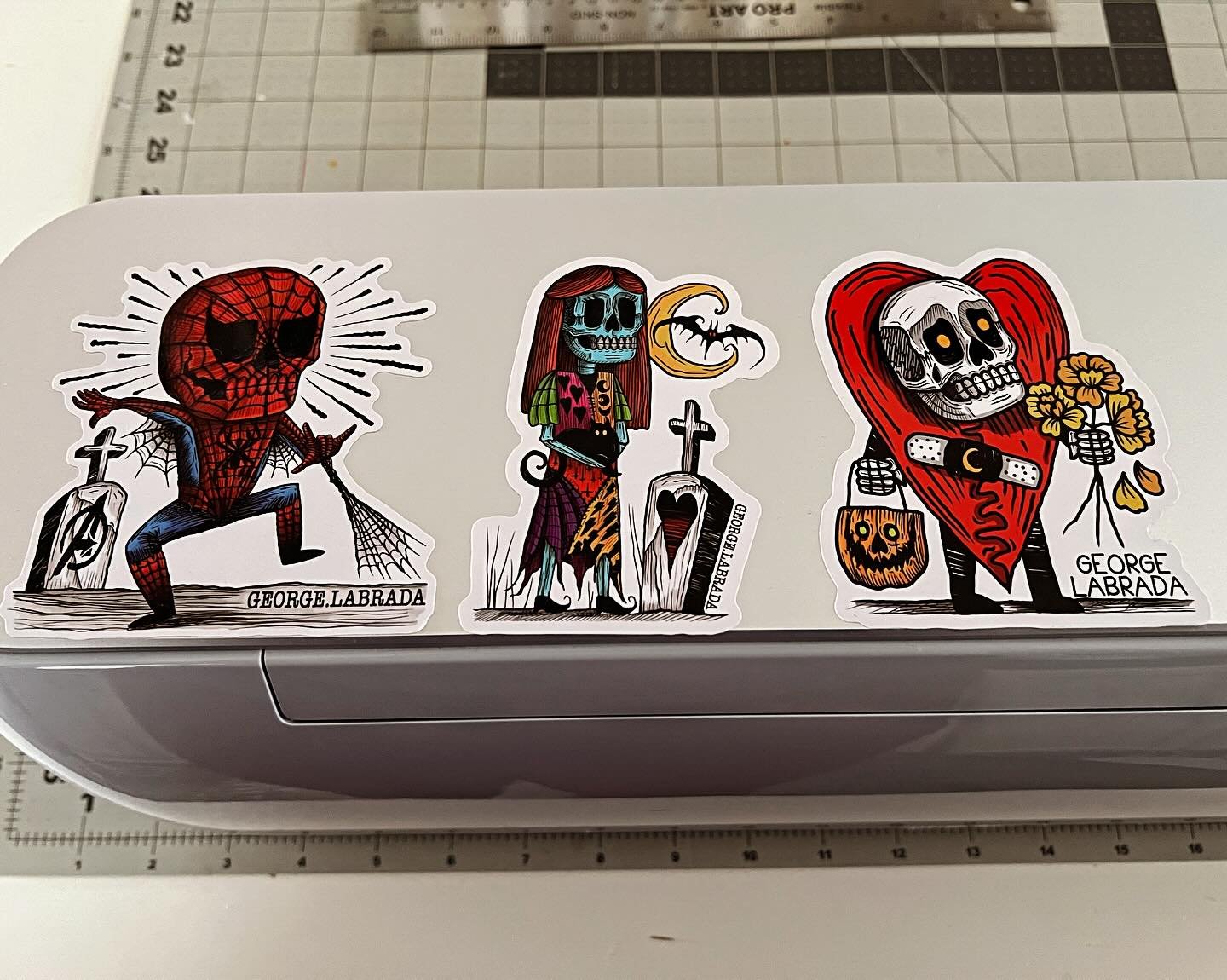 Finally found a good home for these amazing stickers by @george_labrada ❤️❤️❤️