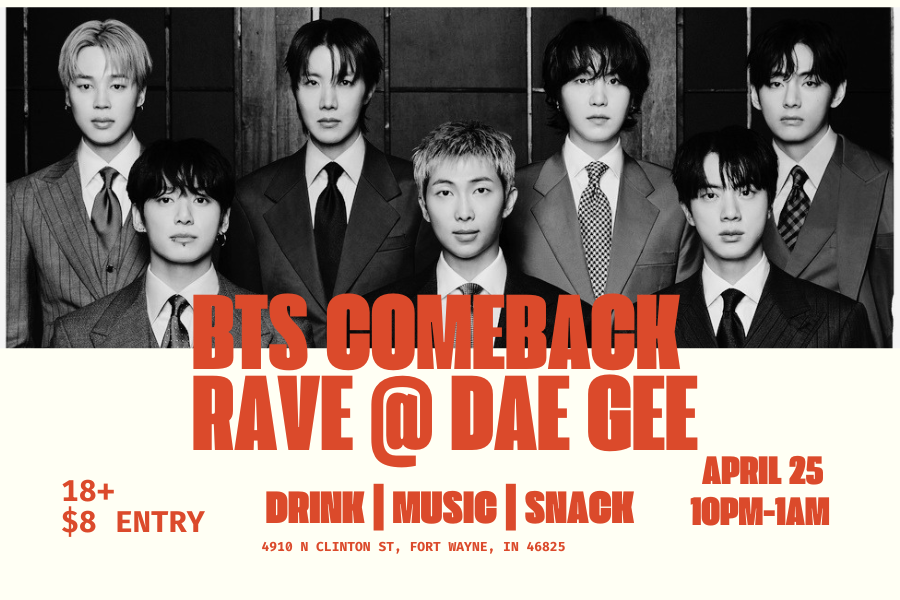 BTS COMEBACK RAVE @ DAE GEE