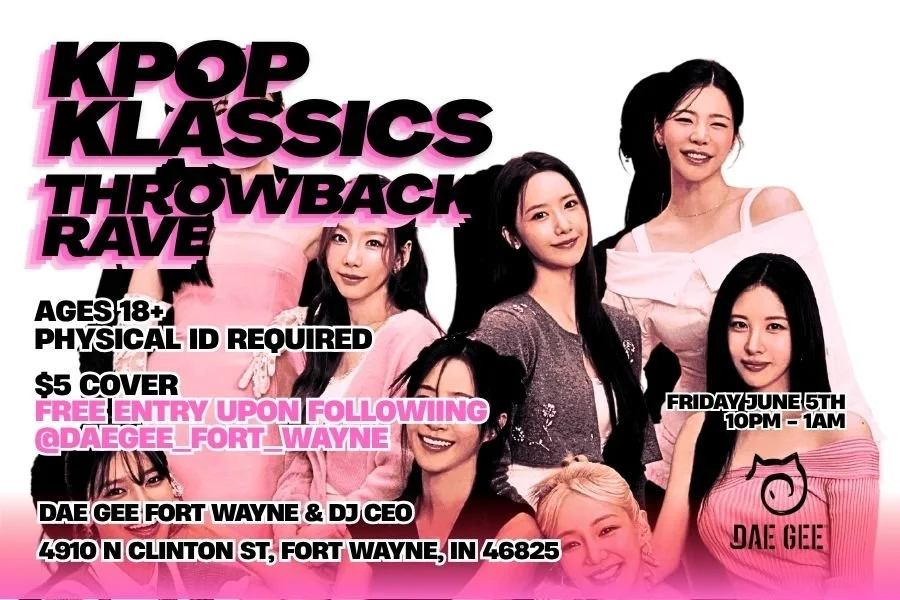 Kpop Klassics Throwback Rave