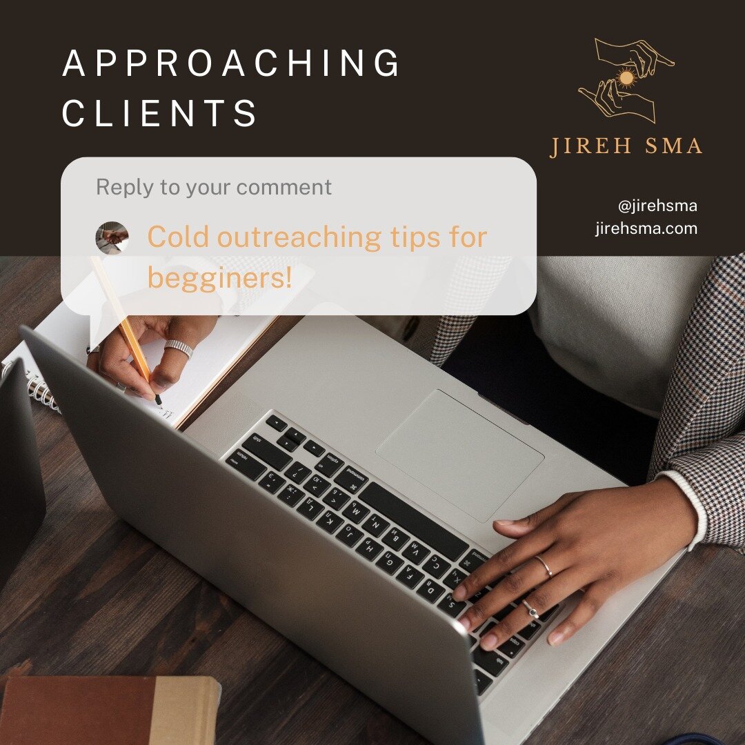❄️ Master the Art: How to Cold Approach Clients with Confidence! 🌟 Ready to break the ice and forge valuable connections? Let Jireh SMA guide you through the nuances of cold approaching with grace and purpose. Experience the blessings of effective o