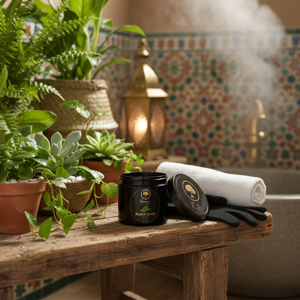 Renaissance-de-Beaute-~-Verbena-Black-Soap-Deep-Skin-Detox-moroccan hammam II.png