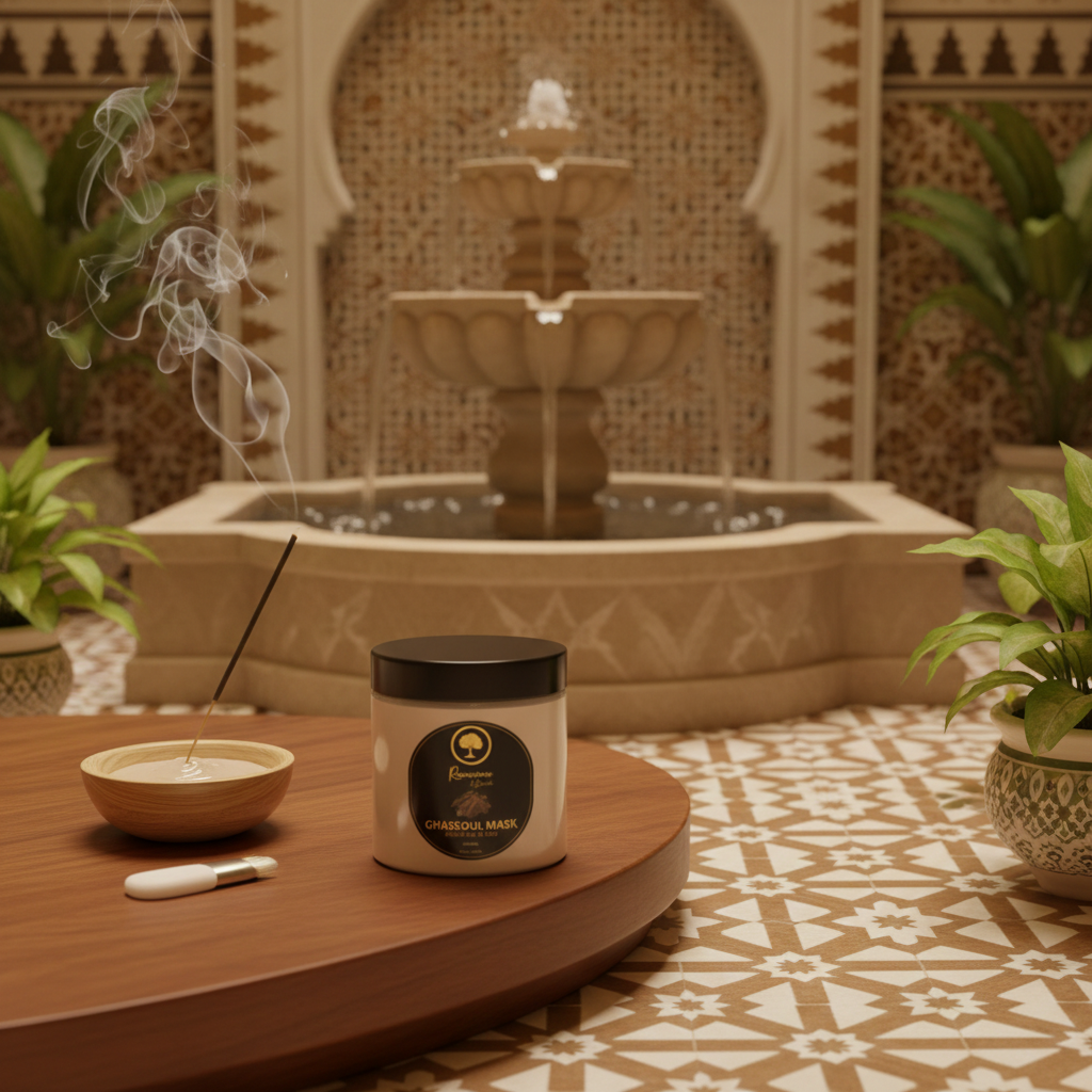 Ghassoul-&-Oud-Mask-jar sitting in moroccan tiled spa 1.png