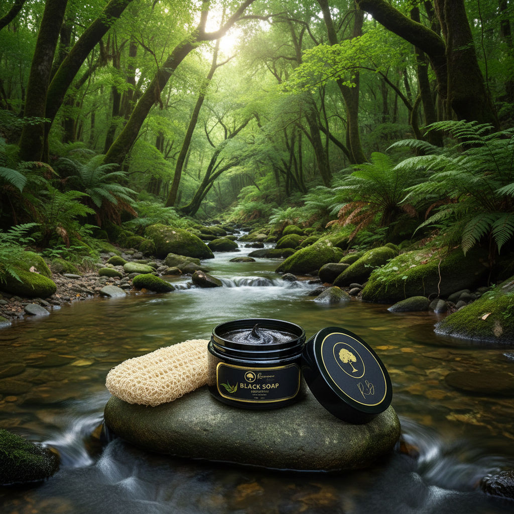 NEW!-Eucalyptus-Black-Soap-new-Essence-to-our-Black-soap-collection in a Forest 1.png