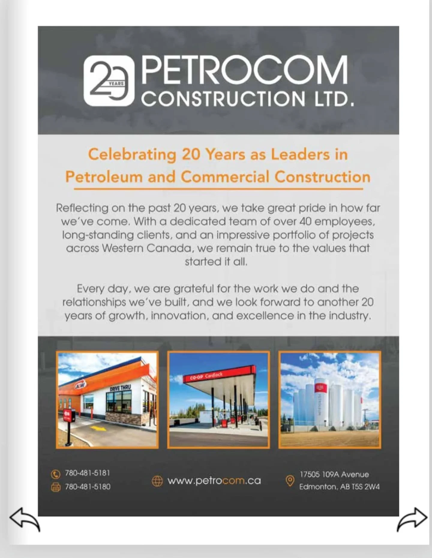 Love seeing our work in print! 
#yeg #yegphotographer #yegcorporatephotographer #yegcommercialphotographer #yegconstruction