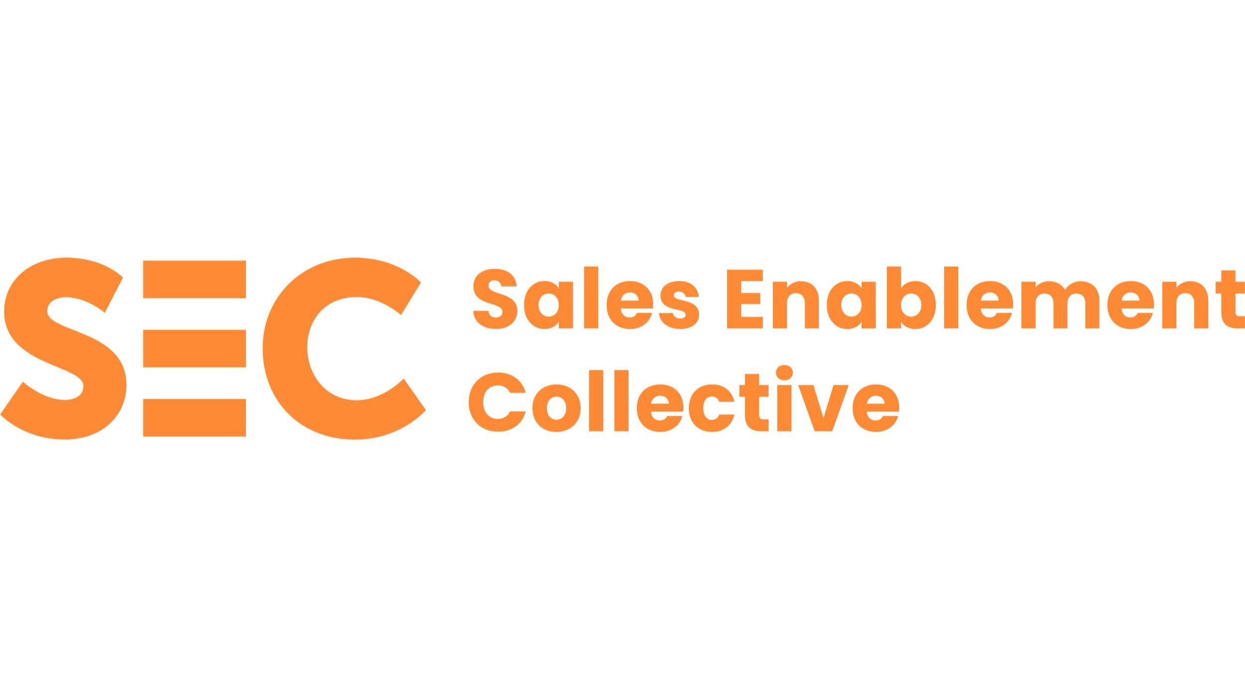 Logo of 'Sales Enablement Collective' with the acronym 'SEC' in orange text.