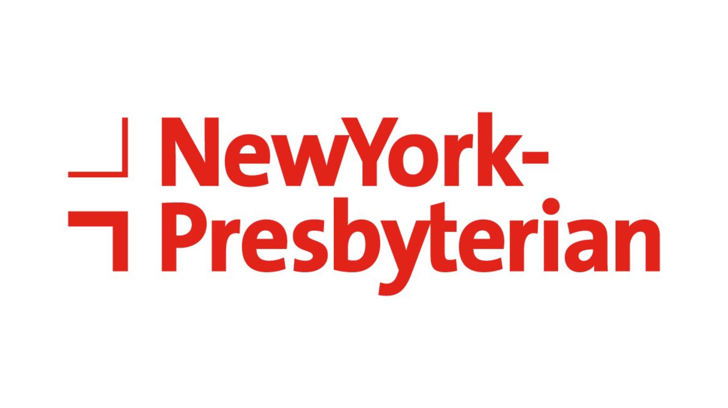 NewYork-Presbyterian logo in red text on white background