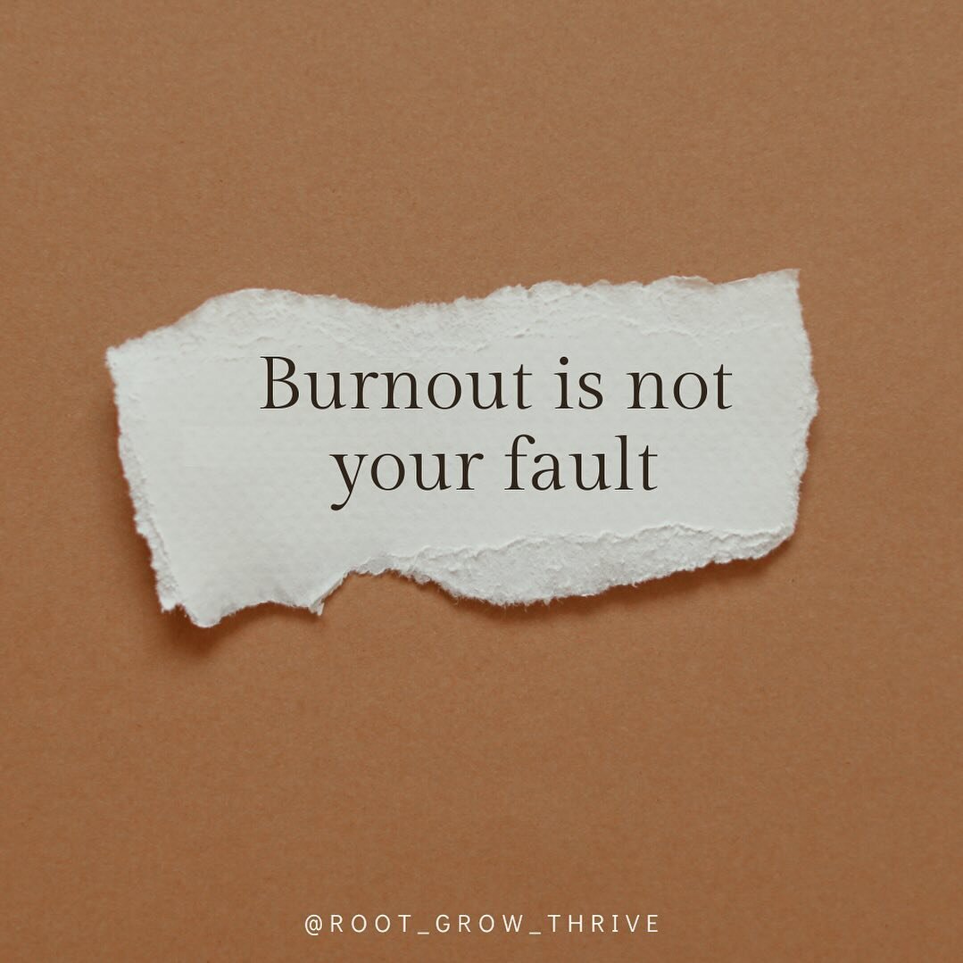 Because burnout is a systemic and multifactorial issue that relates not just to our coping at our job, but to our relationships with our families, friends, communities, and culture&mdash;our recovery is not linear or often simple. 

Burnout is caused