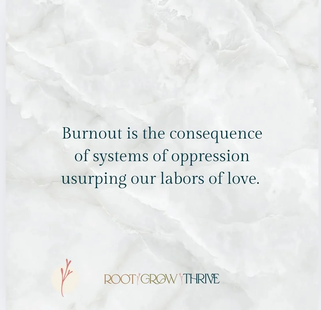 We don&rsquo;t have choice and agency when organizations keep us from being able to take care of our students, our clients, our patients. 

We are left to the devices of &ldquo;coping,&rdquo; which feels individual when it is anything but.

True &ldq