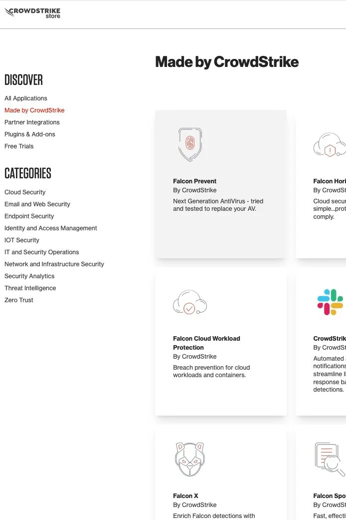 I defined information architecture and created content guidance that allowed users to browse categories and scenarios most relevant to their enterprise security objectives.