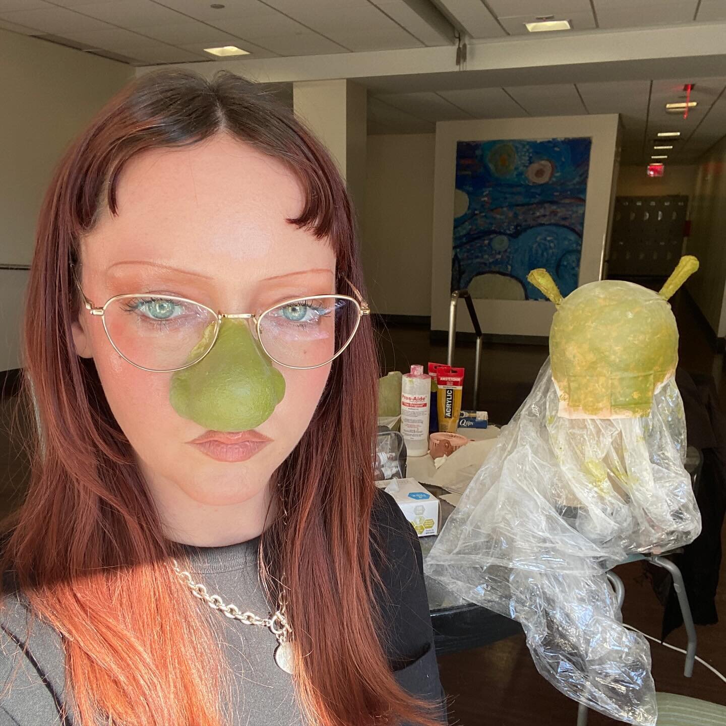 I&rsquo;ve been blessed with the special task of doing sfx makeup for SHREK The Musical, featuring students at @lemanmanhattan
The show will be running at Morris Theater next week in fidi, for all of those that love musical ogres, I hope you can atte