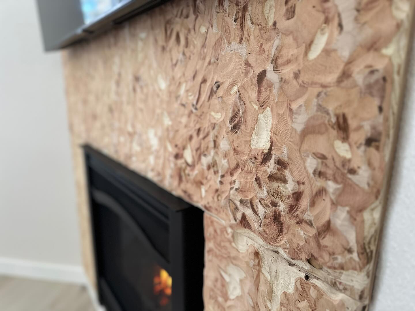 A quick trip up to the #mountainhouse to install some recent #diyproducts So excited for the progress in adding some custom texture and character pieces! 
Look for some of these projects to be up on our YouTube channel soon. Link to the latest video 