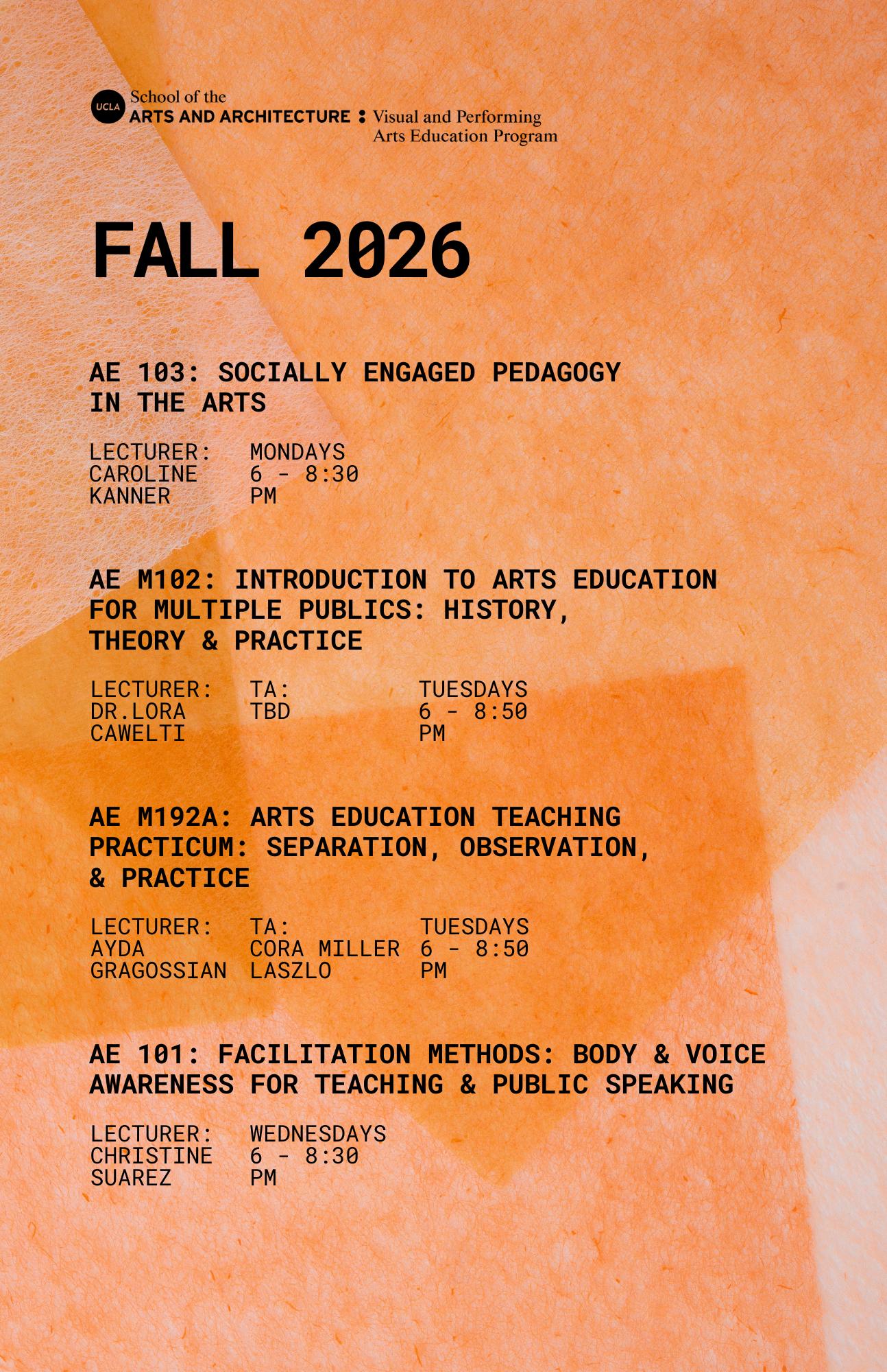VAPAE Fall 2026 Course Poster.png