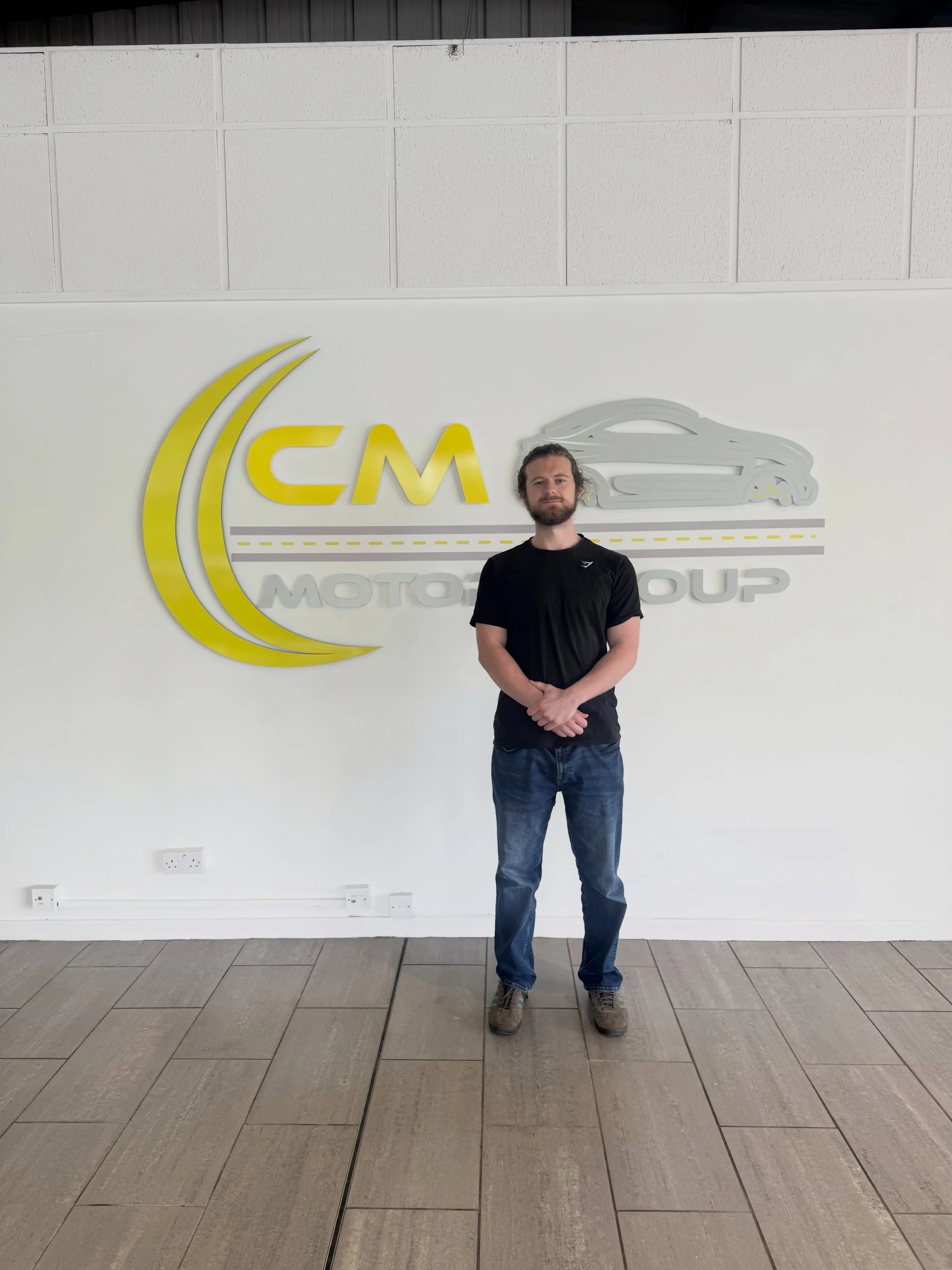 Another happy handover! 🔑✨ Ross collecting his new Peugeot 108 - thank you for choosing CM Motor Group, enjoy every mile! 🚗💨