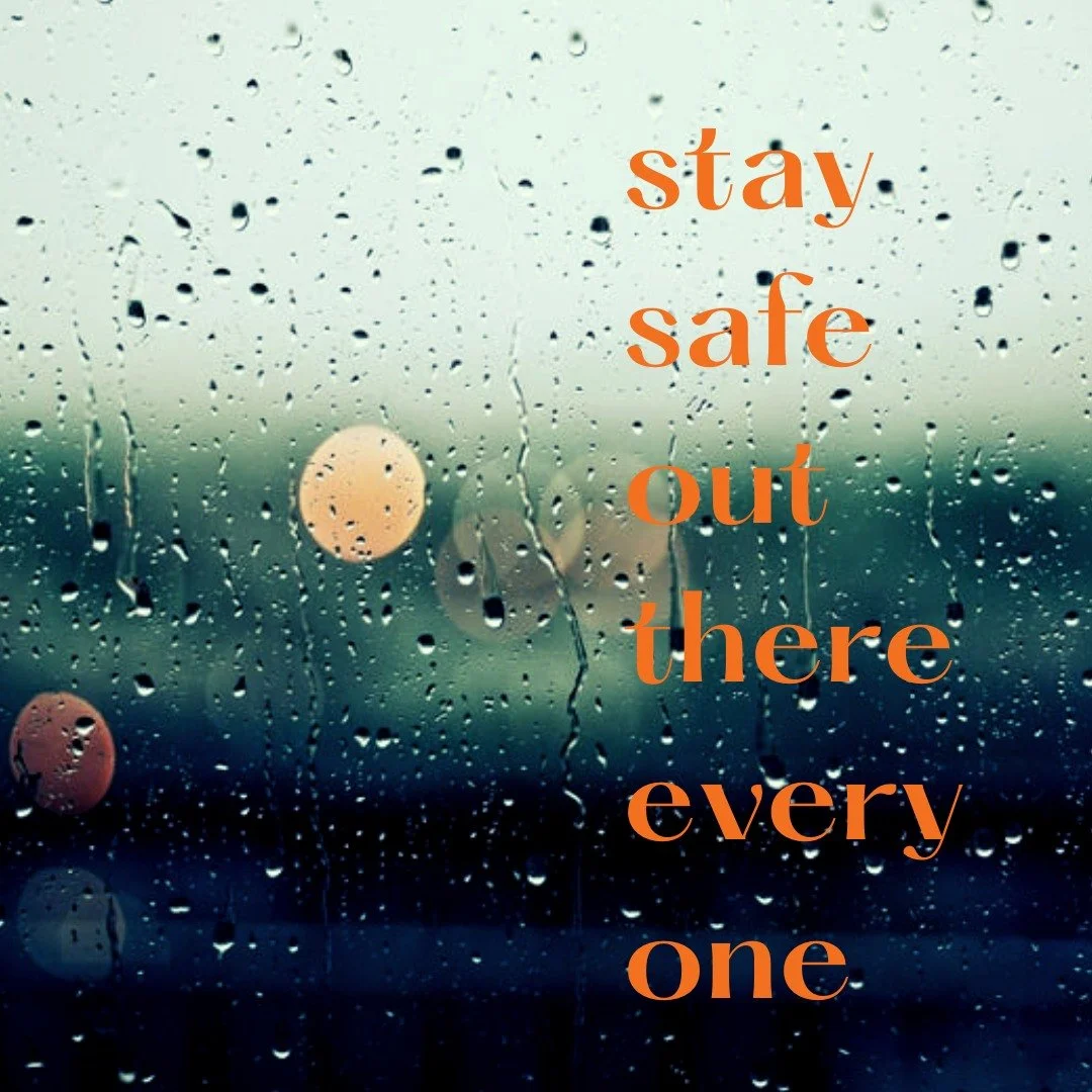 Take care out there 🌧️
Wet weather is here, so remember to drive safe, take it slow, and keep an eye out for any surface flooding. It's also a good time to check in on friends, family, and neighbours&mdash;especially anyone who might be on their own